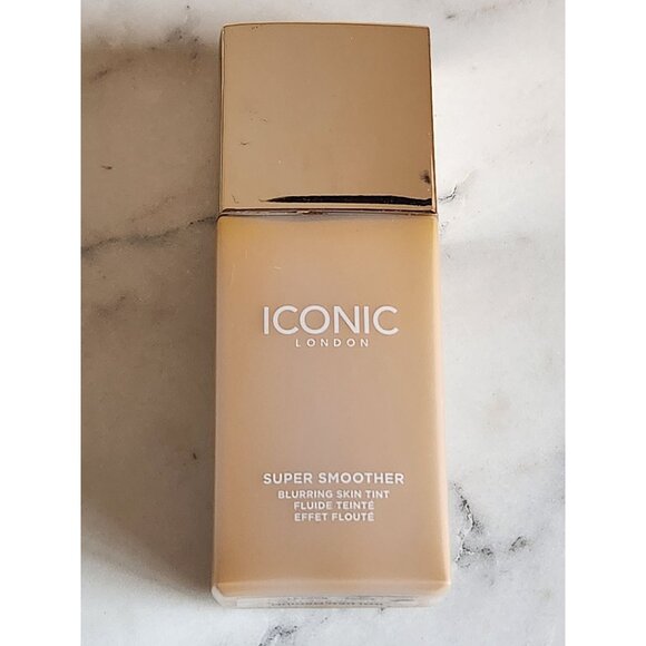 Iconic London Super Smoother Blurring Skin Tint 30ml Golden Medium 1.01oz - Picture 4 of 4